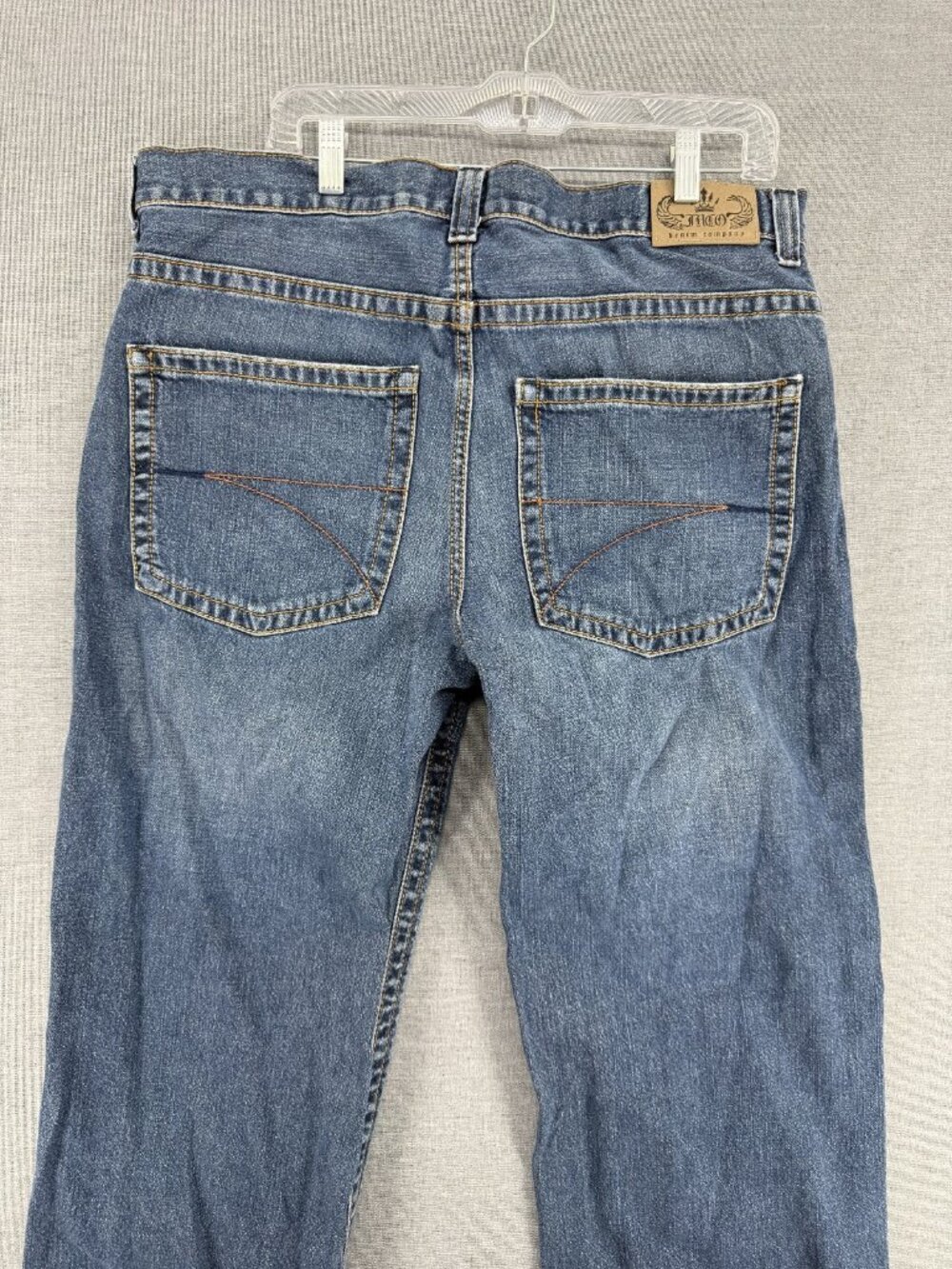 Vtg JNCO Jeans Mens 36x32 Denim Pants Straight Baggy Y2K Street